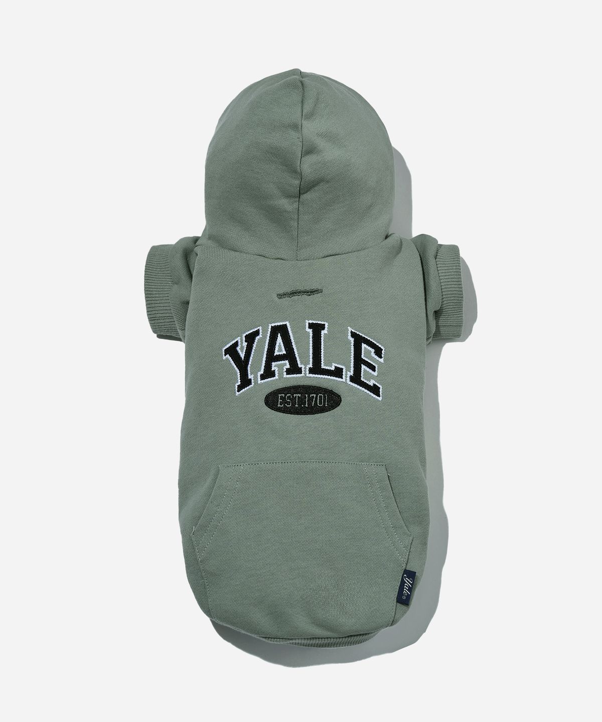 예일(YALE) 투톤아치 도기 후드_라이트 카키