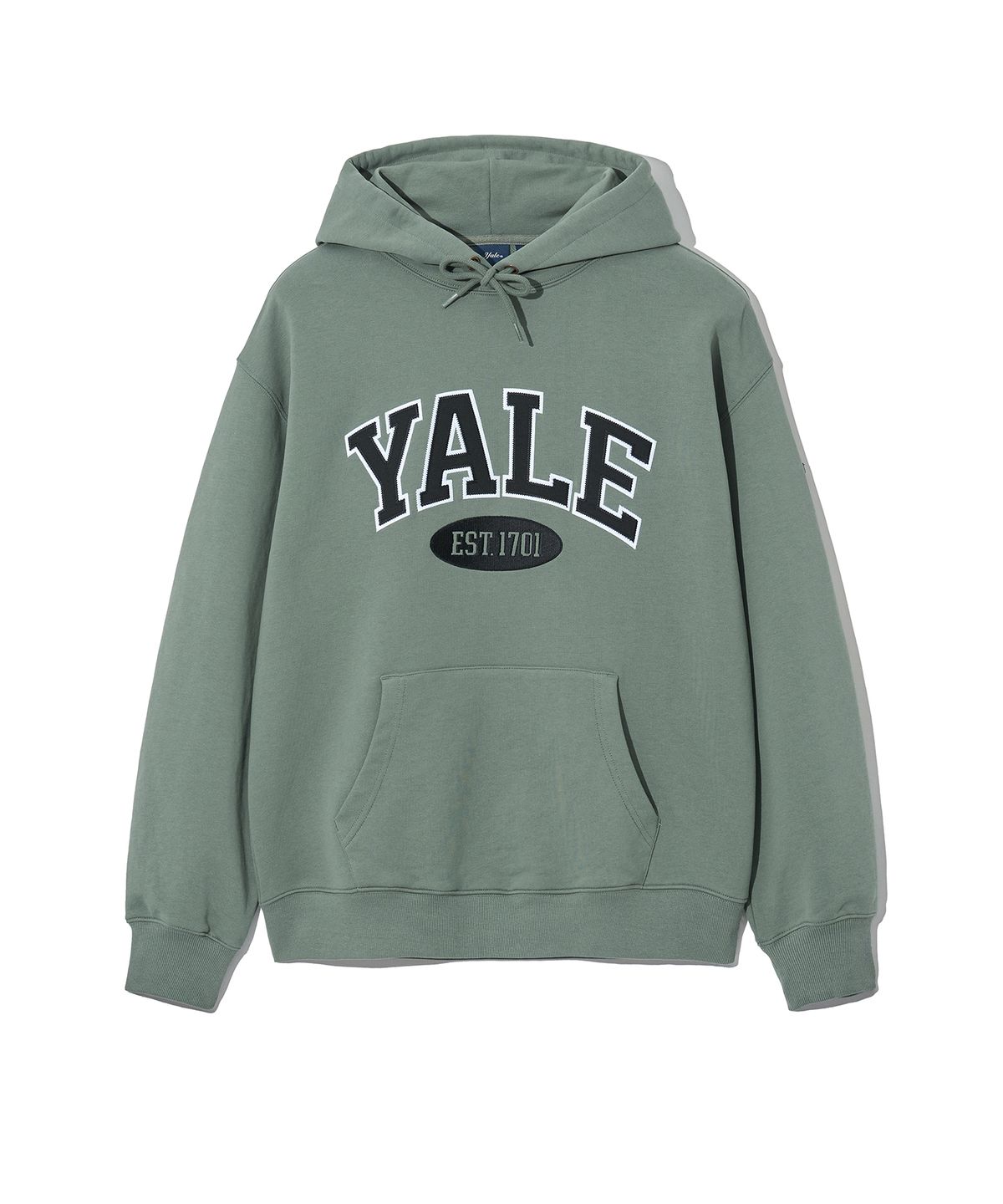 예일(YALE) 투톤아치 후드_라이트 카키