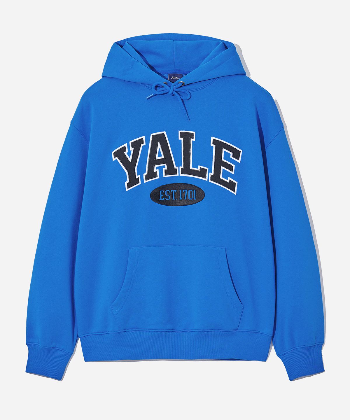 예일(YALE) 투톤아치 후드_스트롱 블루