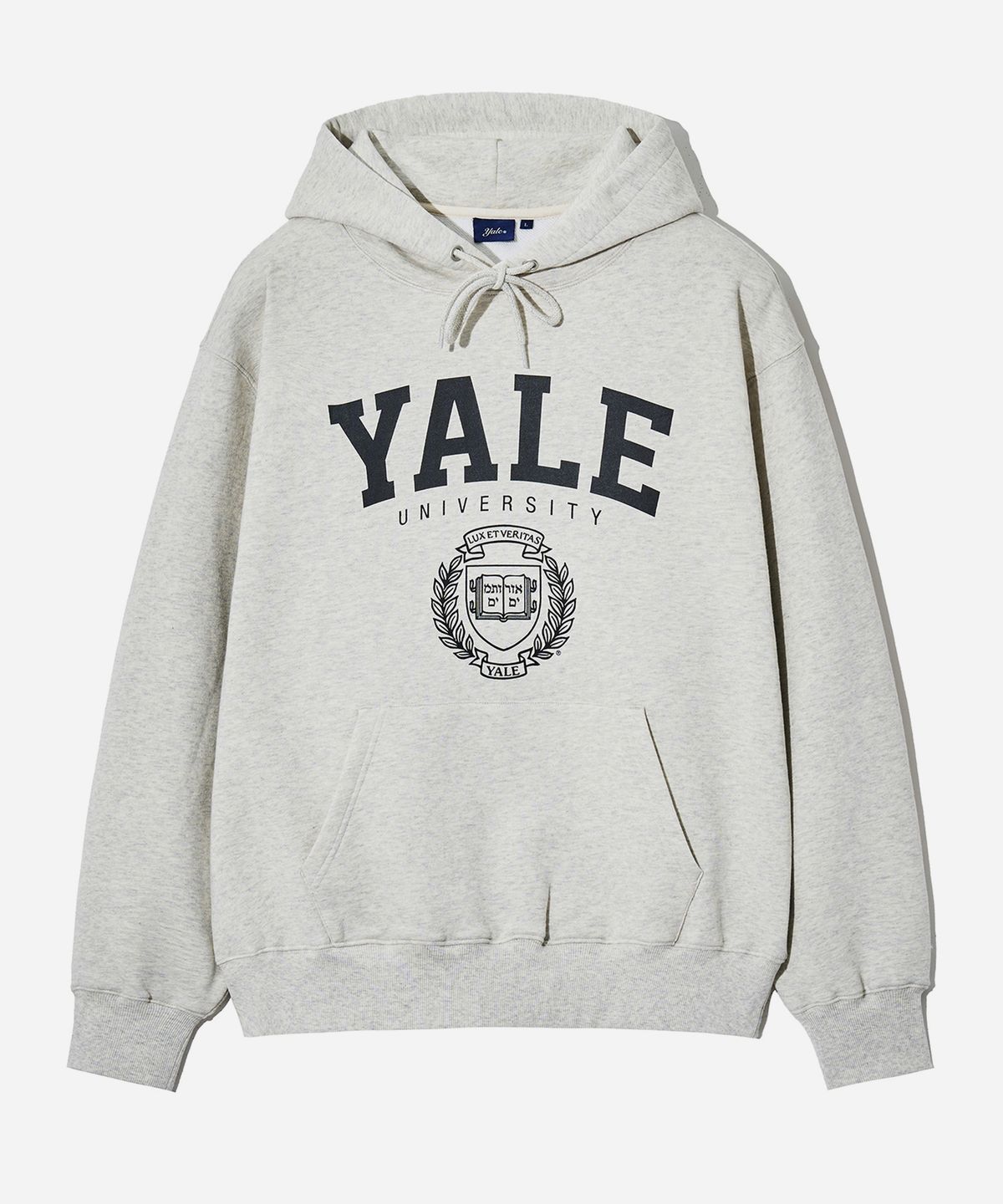 예일(YALE) EMBLEM HOODIE OATMEAL