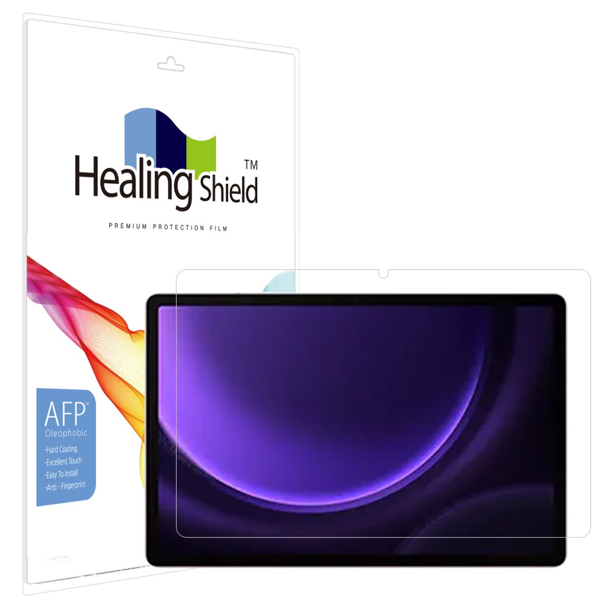 힐링쉴드(HEALINGSHIELD) 갤럭시탭S9 FE 플러스 올레포빅 액정보호필름