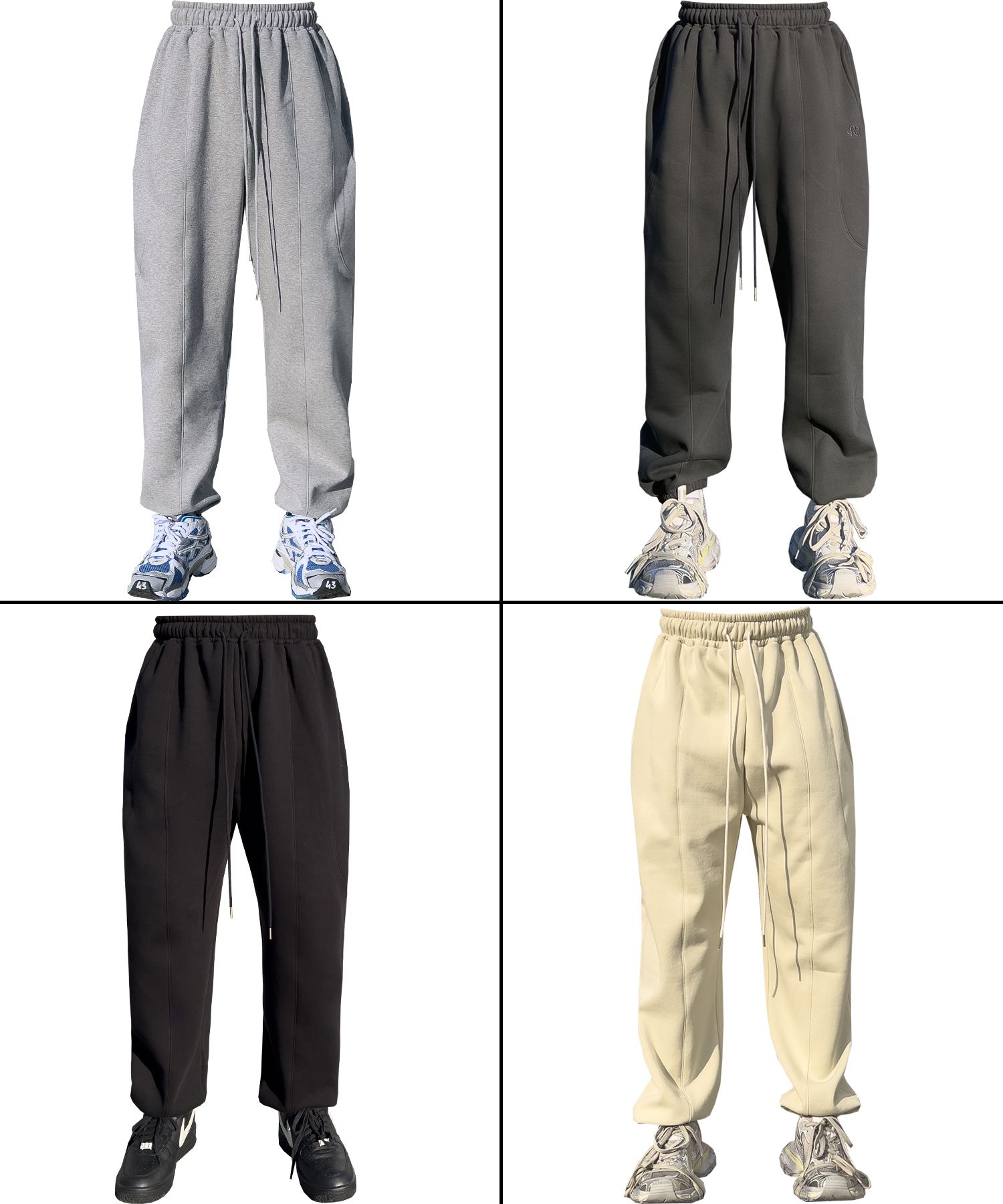 スウェットパンツ [ATTENTIONROW] Edition2. ANGLE CUT TRAINING JOGGER PANTS MUSINSA | ATTENTIONROW Edition2. Angle cut training jogger