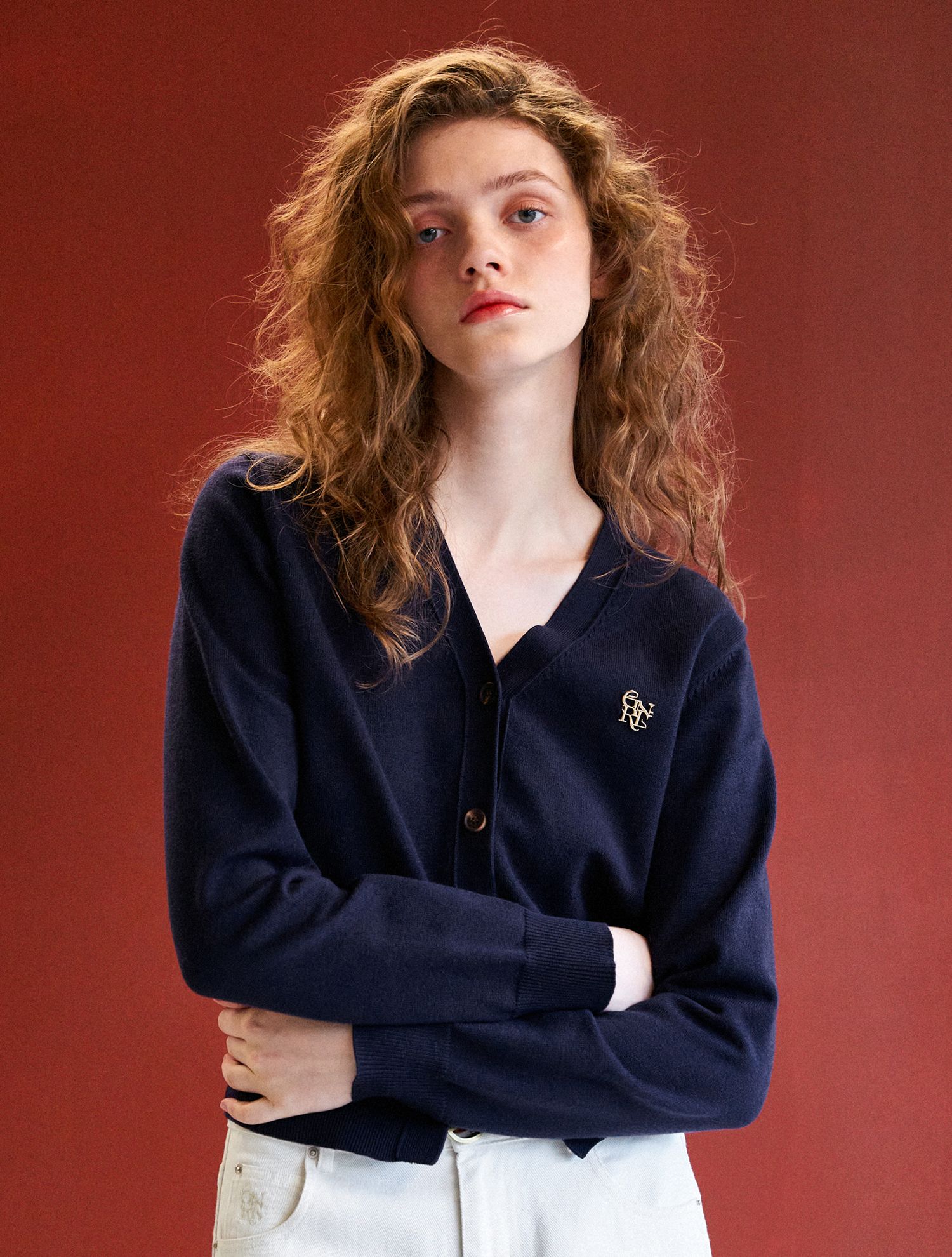 MUSINSA 【GENERAL IDEA】カーディガン MUSINSA | GENERAL IDEA GNRL Essential Cardigan [BLACK
