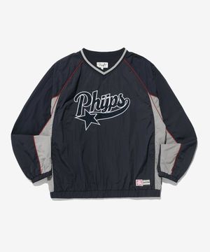 테일로고 롱슬리브_다크 네이비