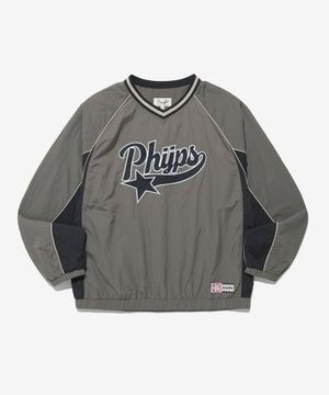 테일로고 롱슬리브_다크 그레이지