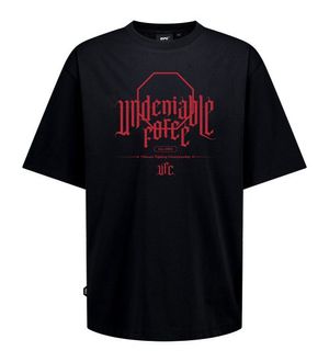 UFC 스포트라이트Ⅱ 릴렉스핏 반팔 티셔츠 블랙 U2SSV2328BK