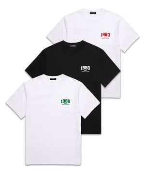 [2PACK] MINI 1980 오버핏 반팔 티셔츠 (VS0050S)