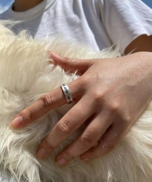 실버925 시그니처 후원반지