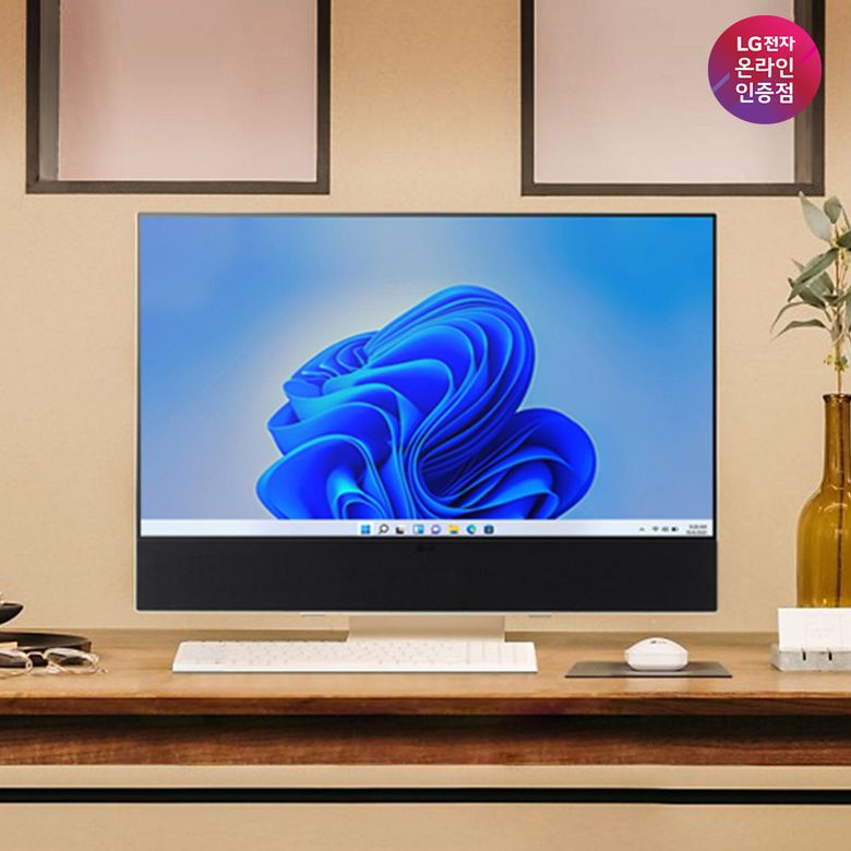 일체형PC 27V70Q-GA70K 27인치 QHD 12세대i7 8GB 256GB win11 올인원 PC 데스크탑 컴퓨터