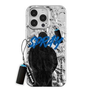 [아이폰16추가] SPRAY WAVE CASE_BLUE