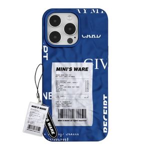[아이폰16추가] PAPER MATT WAVE CASE_RESHEET BLUE
