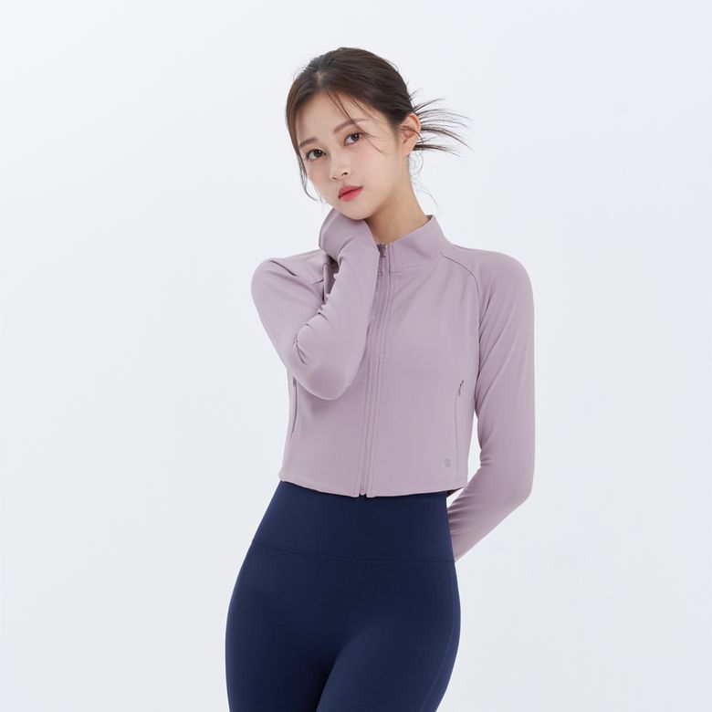 [SWJ23040-05] 제로 액티브 크롭 자켓 라벤더