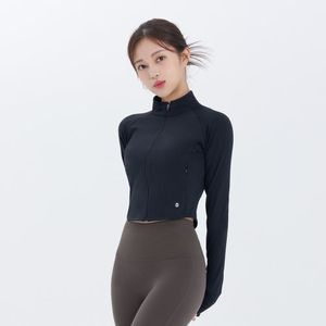 [SWJ23040-01] 제로 액티브 크롭 자켓 블랙