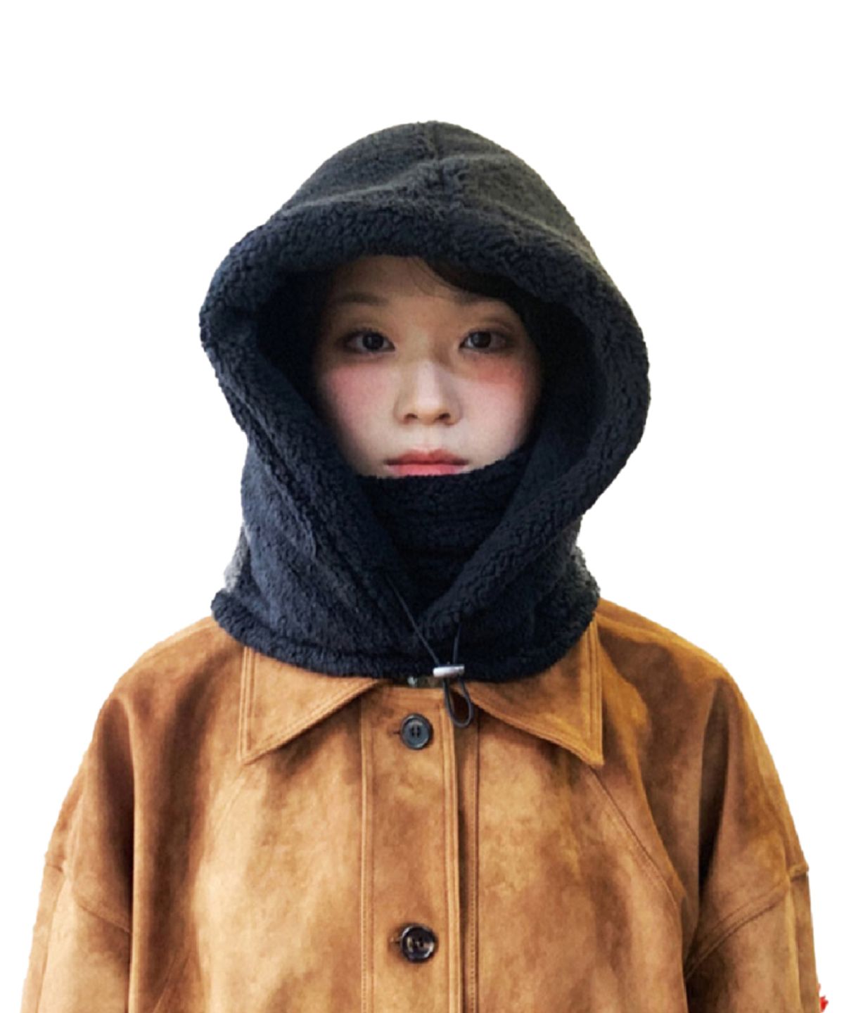 쿠키시(KOOKEESEE) 보아플리스 바라클라바_블랙