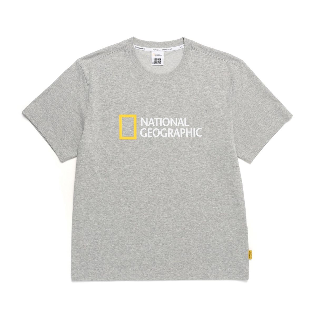 내셔널지오그래픽(NATIONALGEOGRAPHIC) N245UTS920 네오디 빅로고 반팔 티셔츠 M GREY