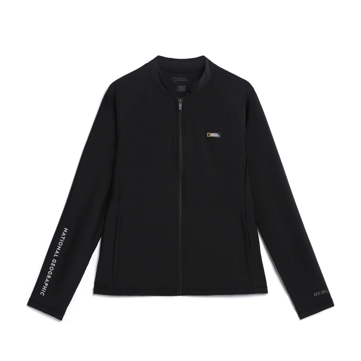 내셔널지오그래픽(NATIONALGEOGRAPHIC) N242WRG700 여성 집업 래쉬가드 CARBON BLACK