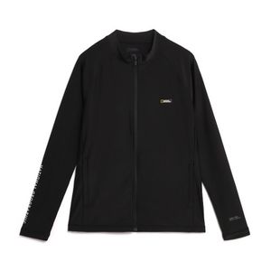 N242MRG700 남성 집업 래쉬가드 CARBON BLACK