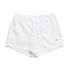 N242WBS640 여성 3부 할리퀸터스크 숏팬츠 WHITE
