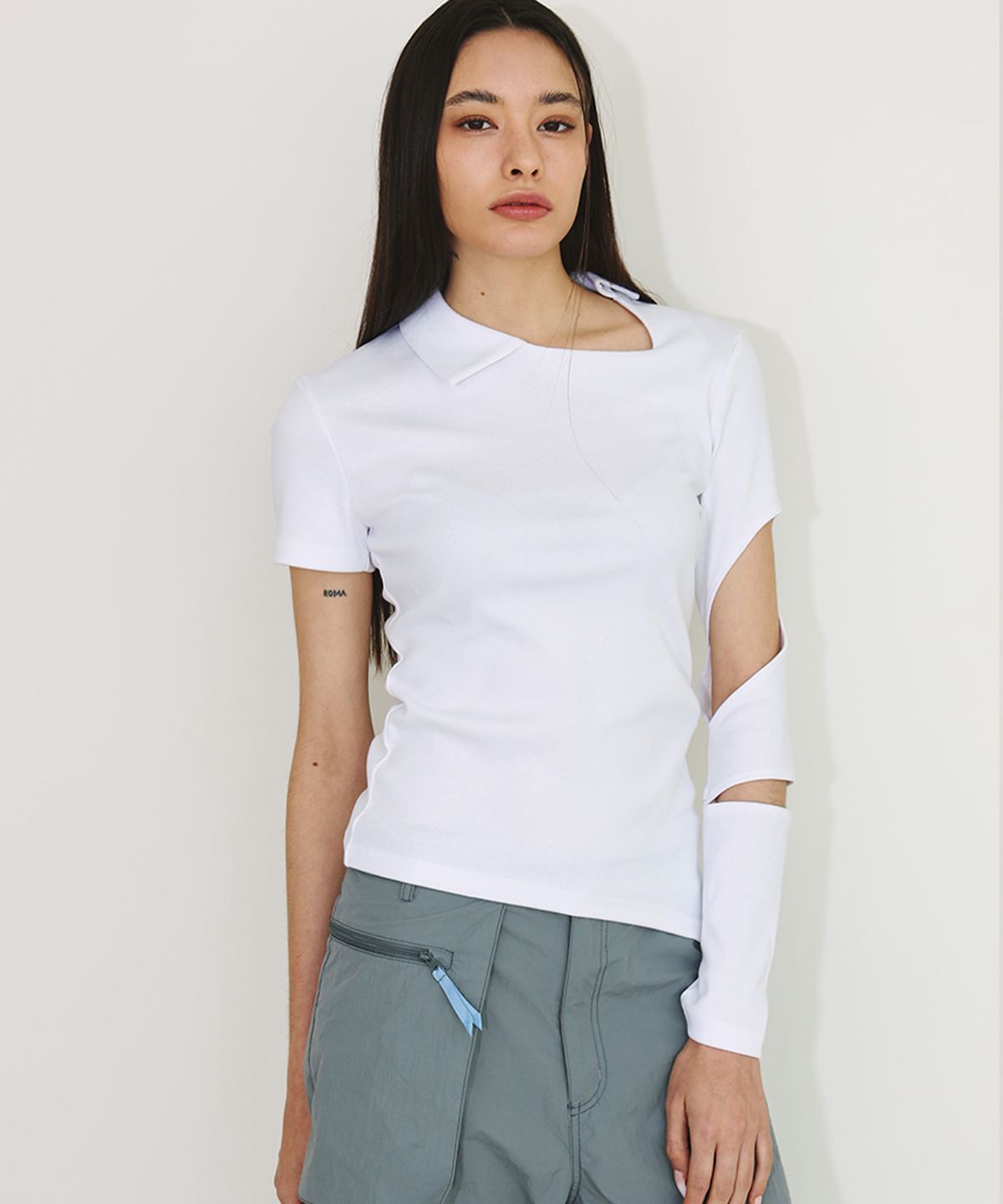 엔와이엑스엑스(NYXX) DUST DEVIL LONG SLEEVE WHITE
