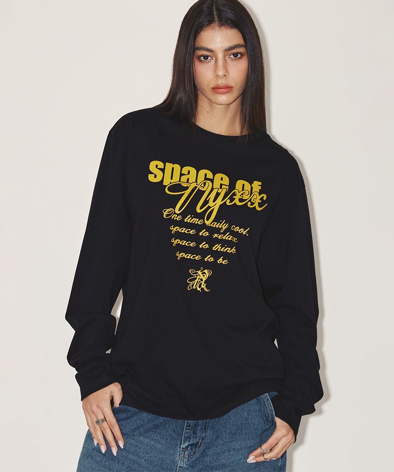 CAPTION OF NYX LONG SLEEVE BLACK