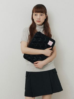 Heart Padded Notebook Pouch(13inch/15inch)_HC2412PC002M