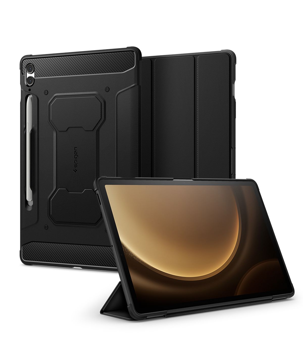 슈피겐(SPIGEN) 갤럭시탭 S9 FE 플러스 케이스 러기드아머프로