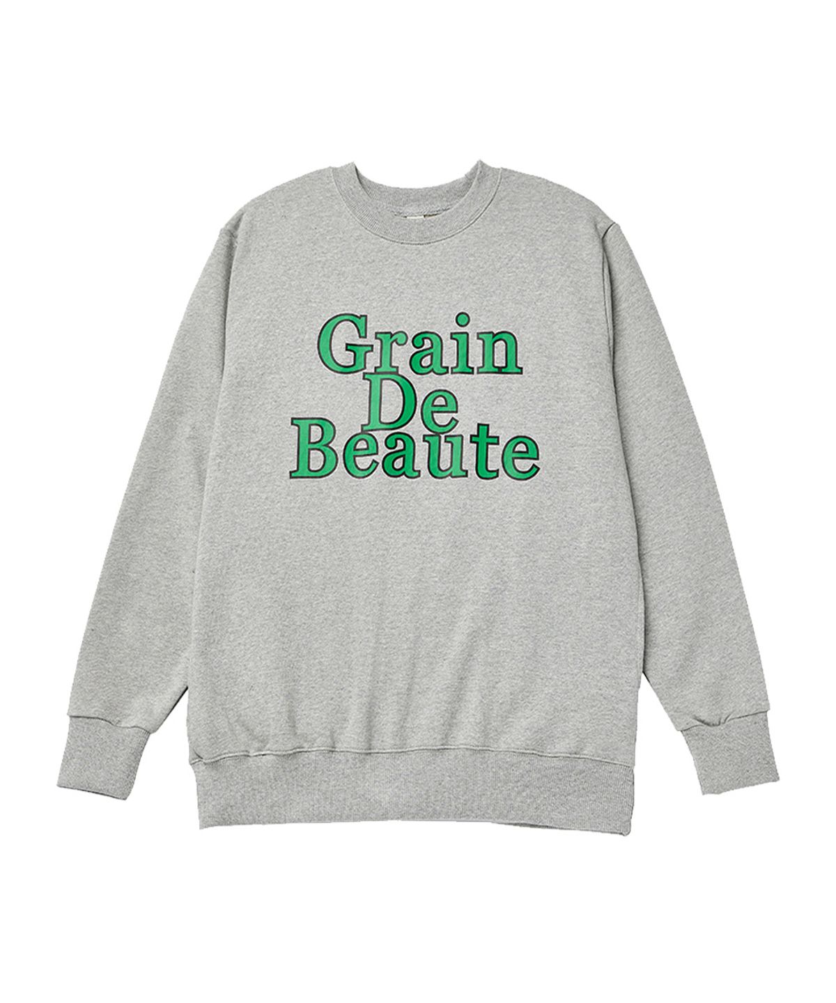 그랭드보떼(GRAIN DE BEAUTE) NEW SIGNATURE SWEAT [GRAY]