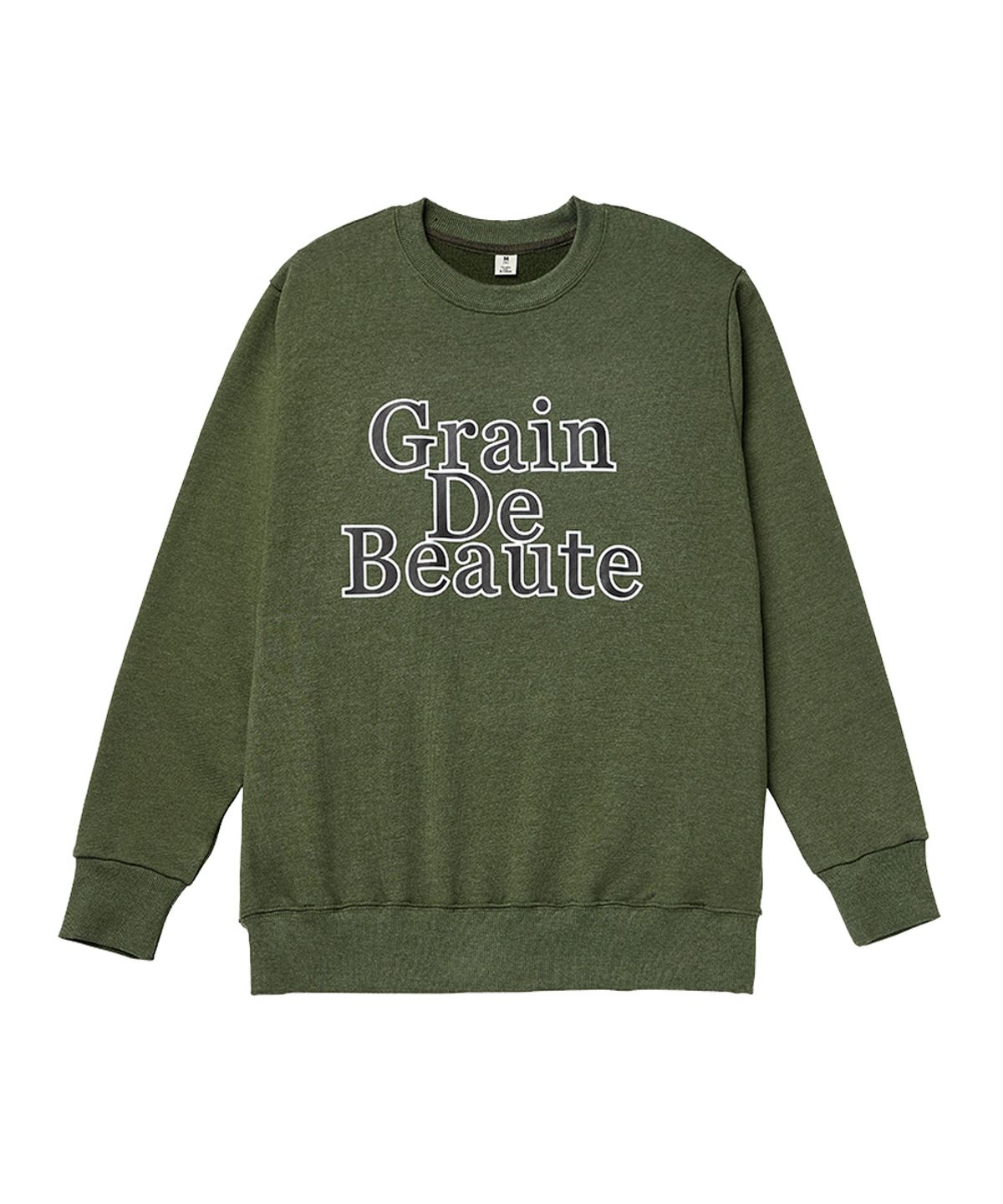 그랭드보떼(GRAIN DE BEAUTE) NEW SIGNATURE SWEAT [GREEN]