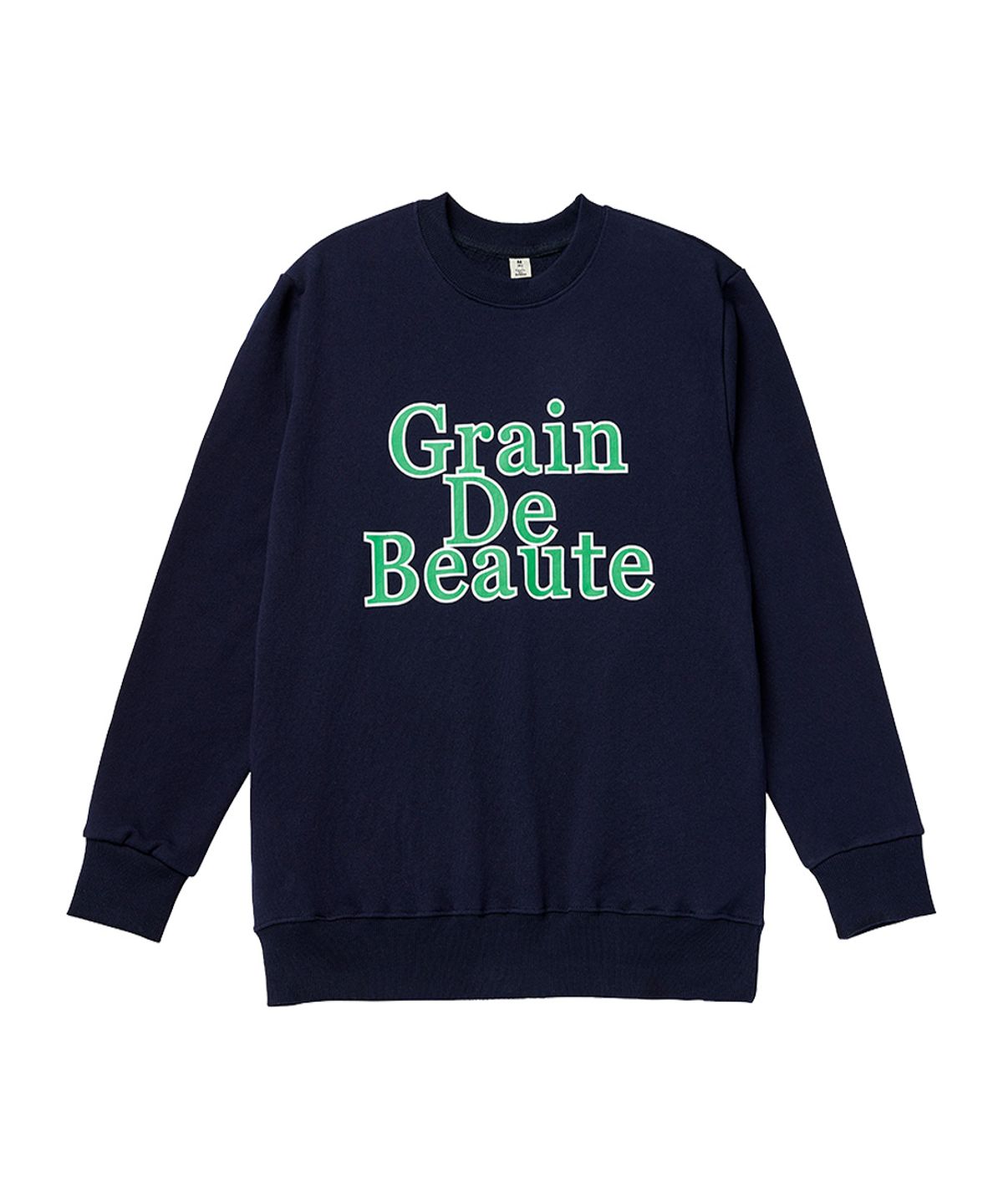 그랭드보떼(GRAIN DE BEAUTE) NEW SIGNATURE SWEAT [NAVY]