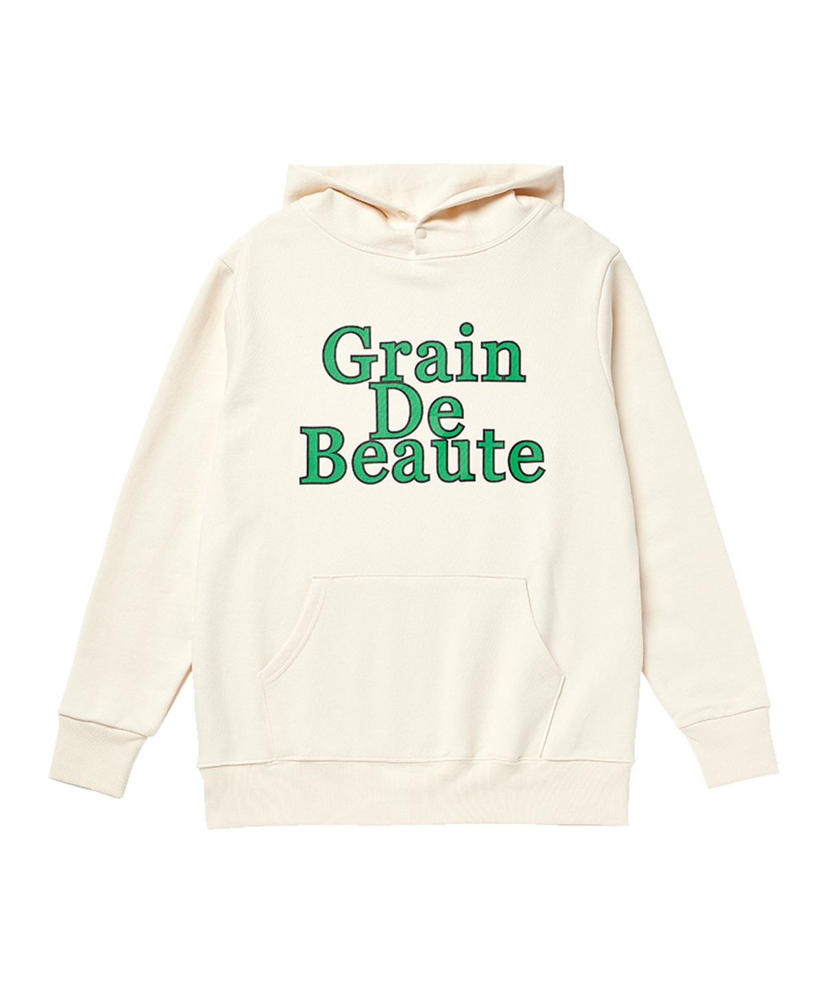그랭드보떼(GRAIN DE BEAUTE) NEW SIGNATURE HOODY [IVORY]
