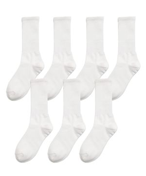 [7팩] 우먼 롱 크루 삭스 (혼합선택가능)