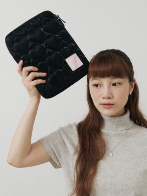 Heart Padded iPad Pouch(11inch)_HC2412PC001M