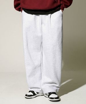 에브리티 세미 와이드 트레이닝 팬츠 화이트오트밀 JYLP3509