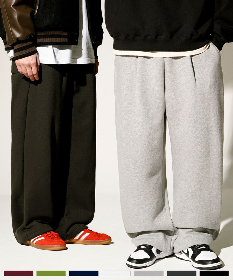 [2PACK] 에브리티 세미 와이드 트레이닝 팬츠 2PACK JYLP3509