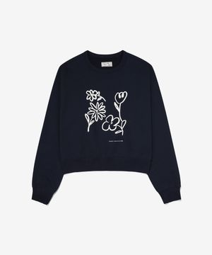 플라워 맨투맨(KD2POG1101FNAY)