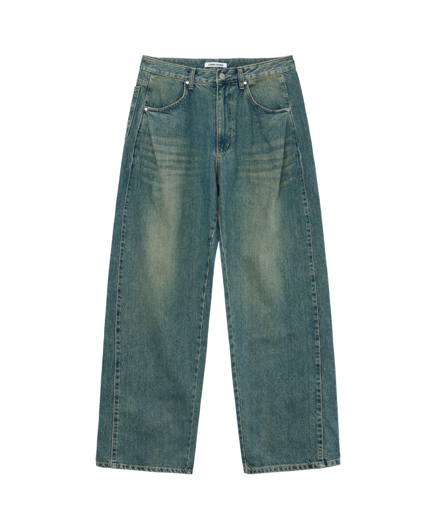 MUSINSA公式 | CHINDOWN BOY DENIM PANELLED (INDIGO)