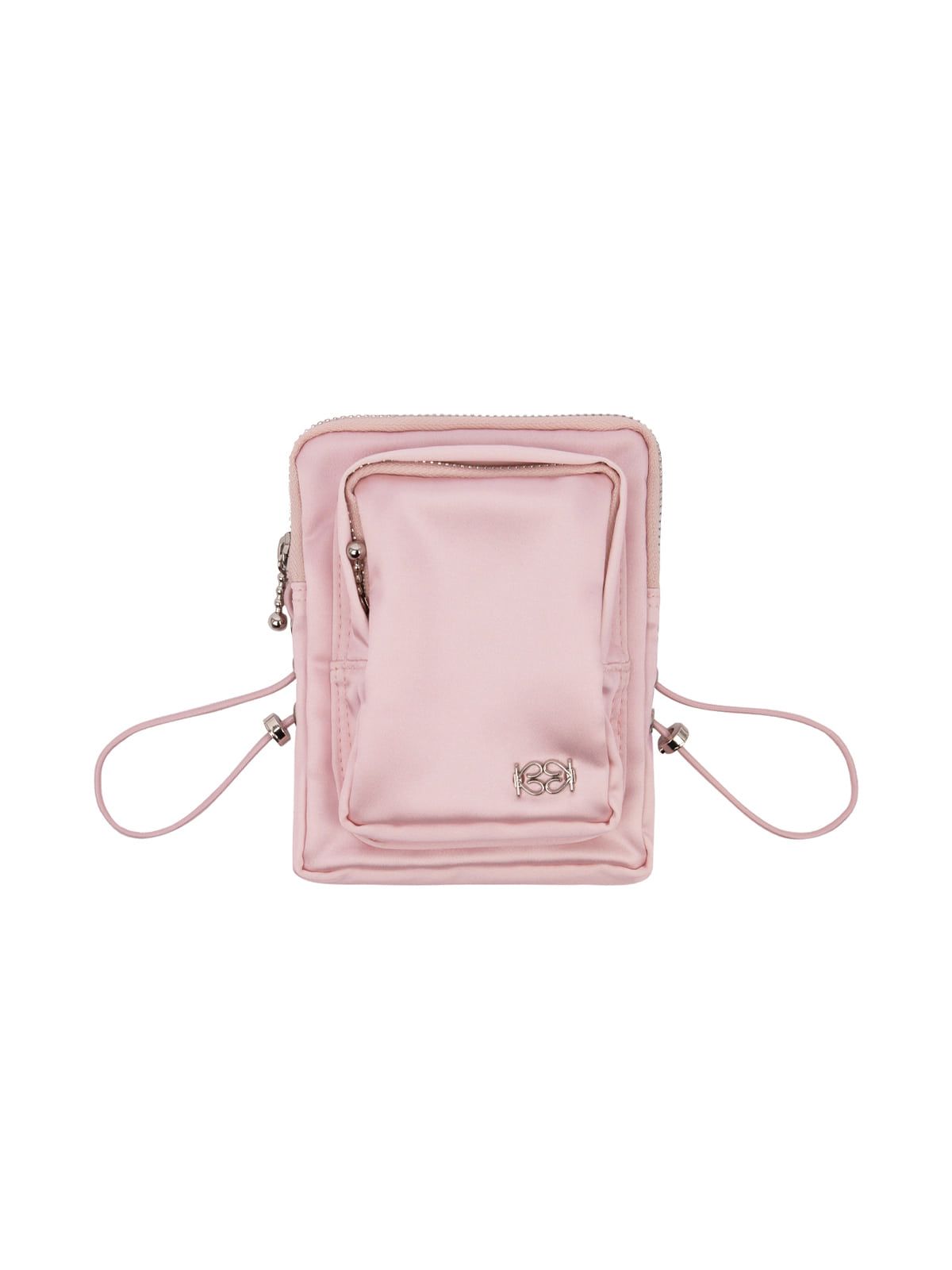 기준(KIJUN) Satin Mini Bag Baby Pink