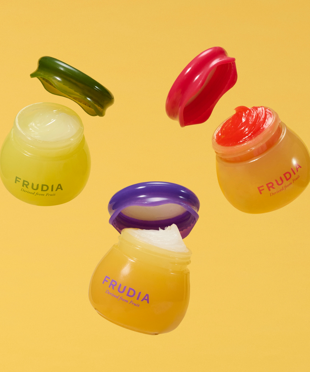 후르디아(FRUDIA) [각질순삭] 꿀단지 립밤 3종 세트 스크럽+틴트+고보습 (+파우치샘플 증정)