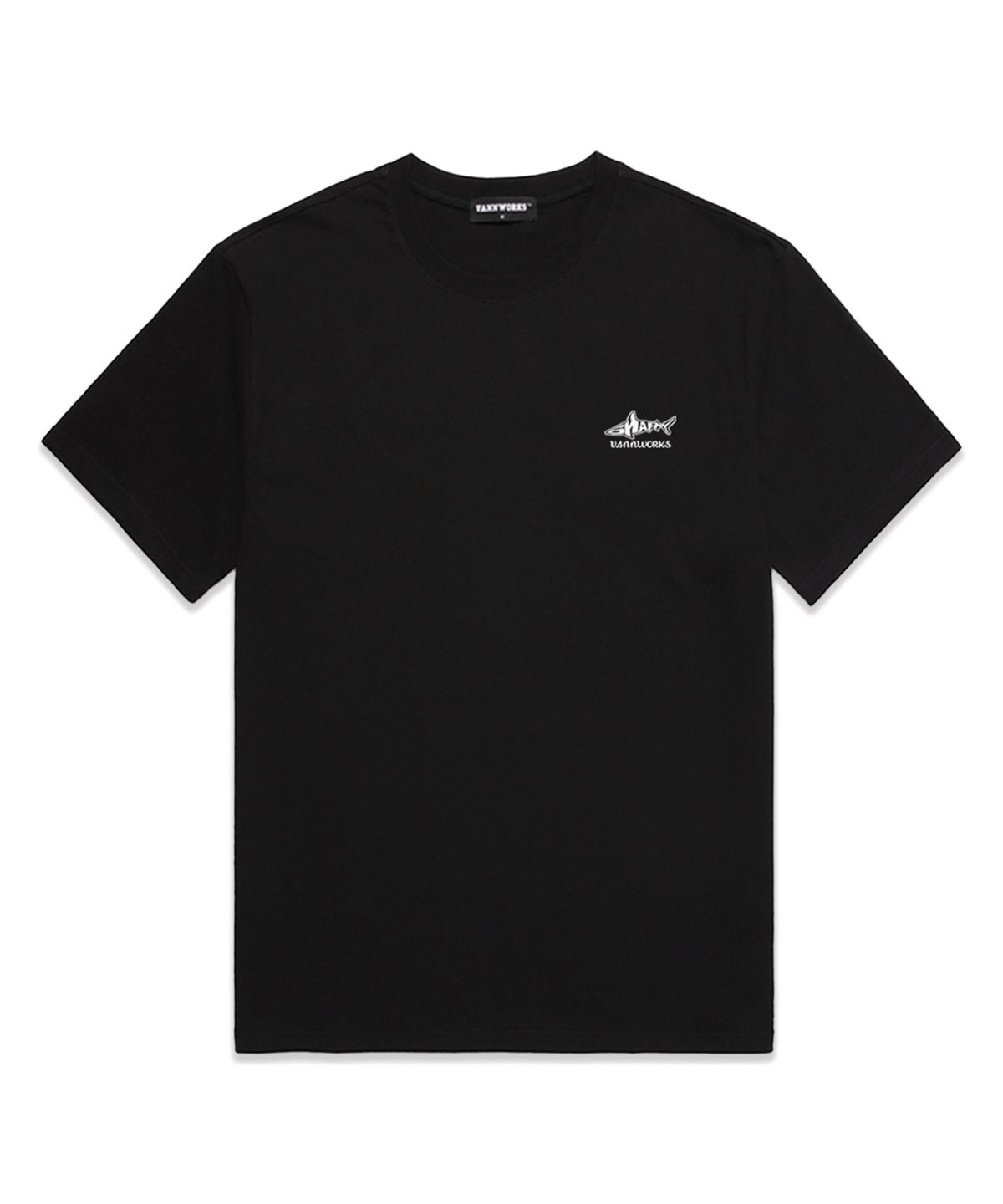 밴웍스(VANNWORKS) MINI SHARK 오버핏 반팔 티셔츠 (VS0053) 블랙