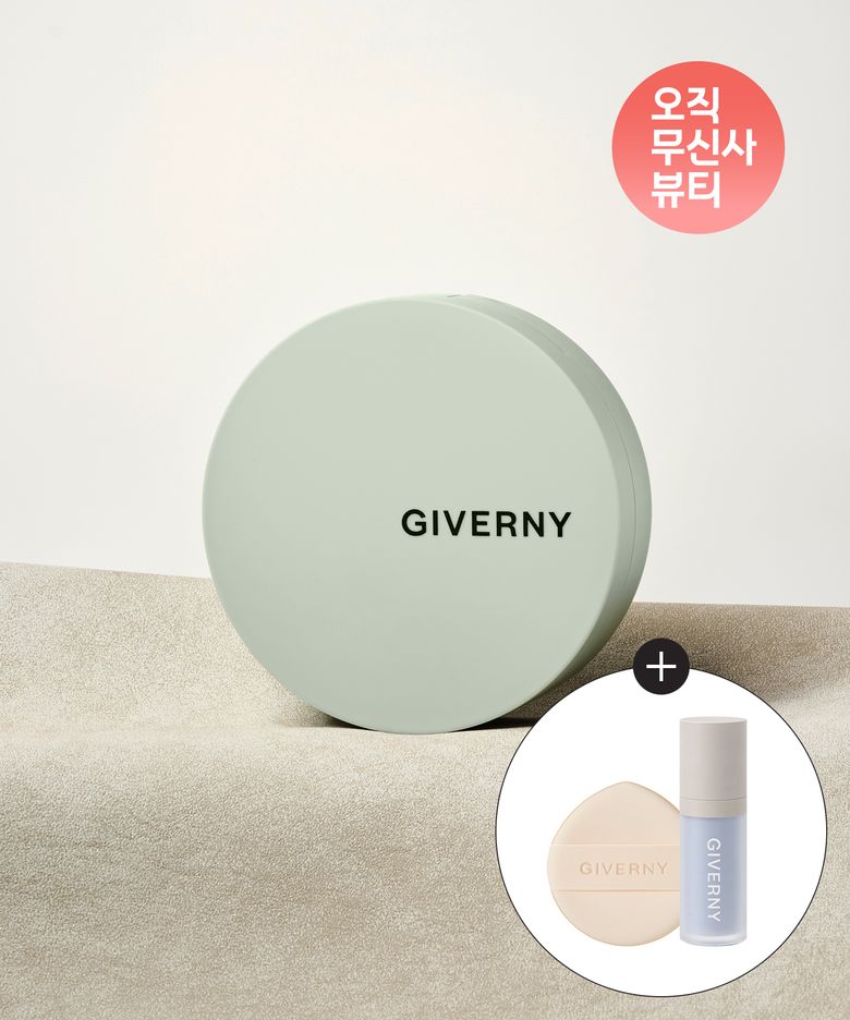 밀착 커버 쿠션 (본품)  (+스킨핏 퍼프 1매입/톤업베이스 5ml 1개)
