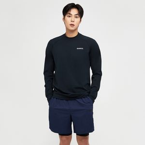 맨 에센셜 릴렉스핏 래쉬가드 블랙 (B4SMWRG102BLK)