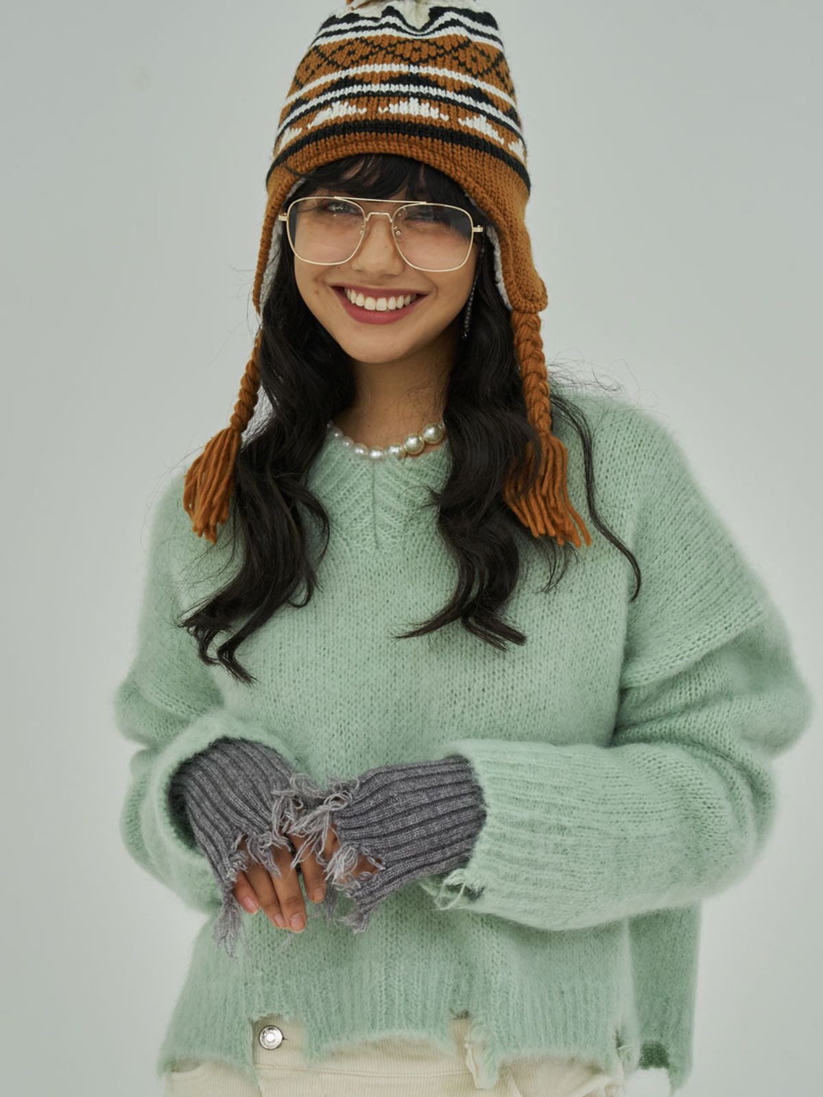 애프터홈파티(AFTER HOME PARTY) cutie knit