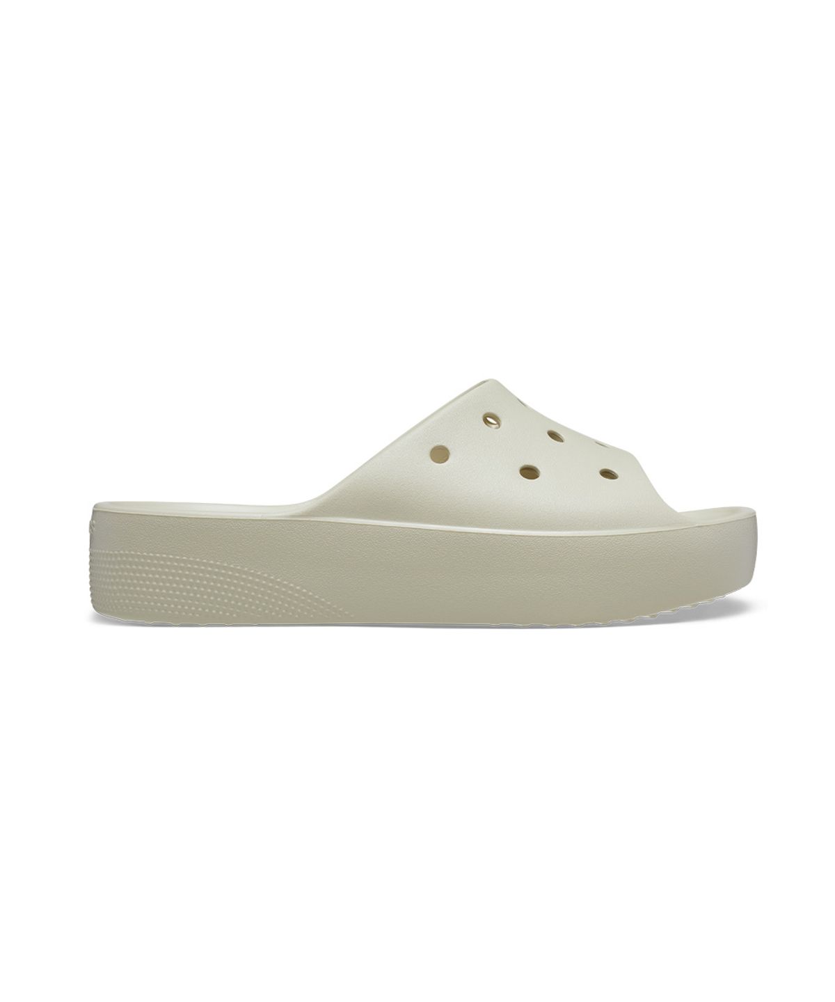 크록스(CROCS) 여성 클래식 플랫폼 슬라이드 BONE (24SWSD208180)