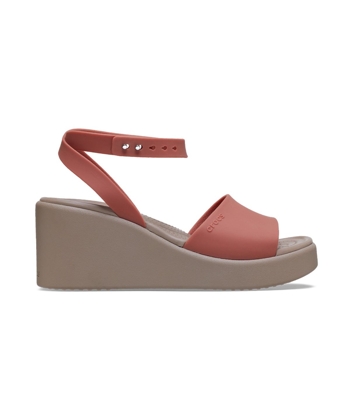 크록스(CROCS) 여성 브루클린 앵클 스트랩 웨지 SPI (24SWSD209406)