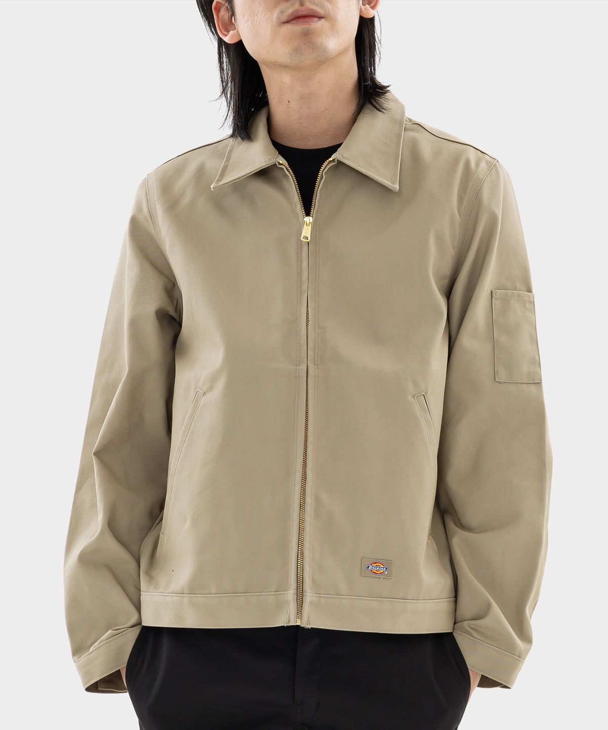 디키즈(DICKIES) 아이젠하워 레귤러핏 재킷 Khaki
