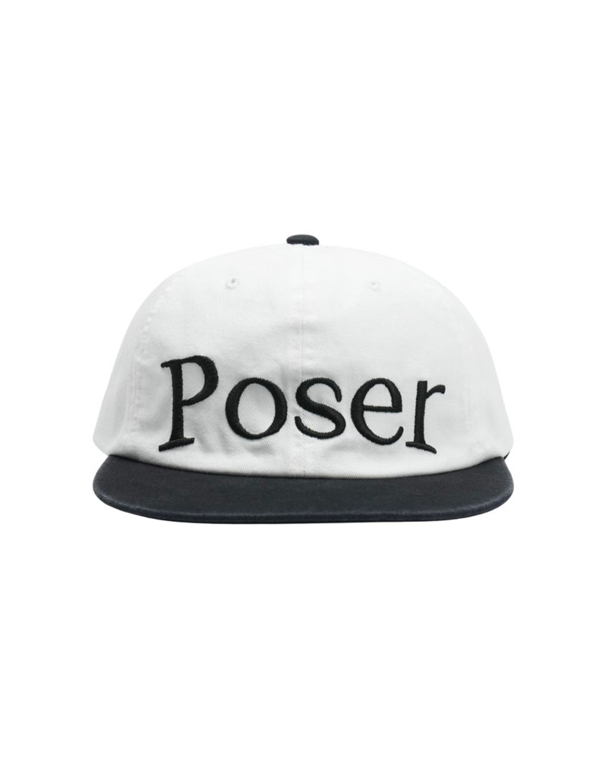 구보(GUVO) Poser Vintage Cap, white&black