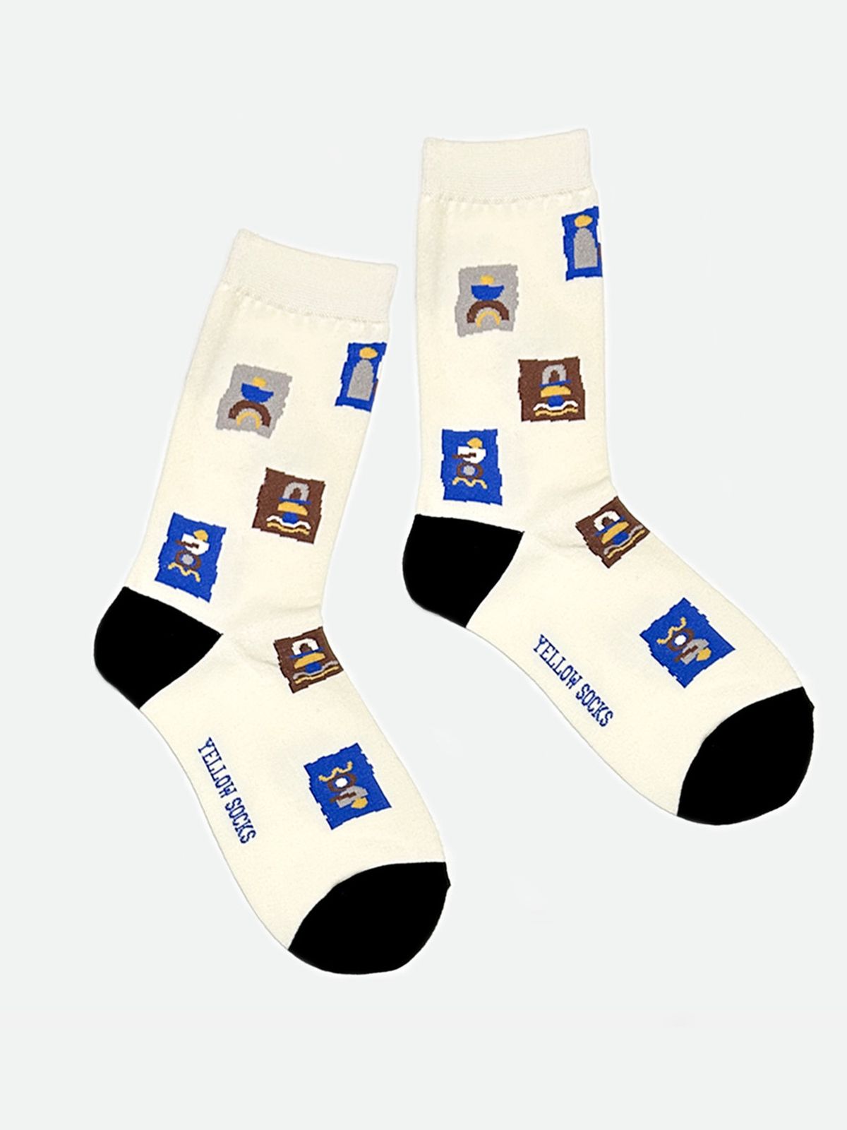 옐로우삭스(YELLOWSOCKS) 토템 화이트
