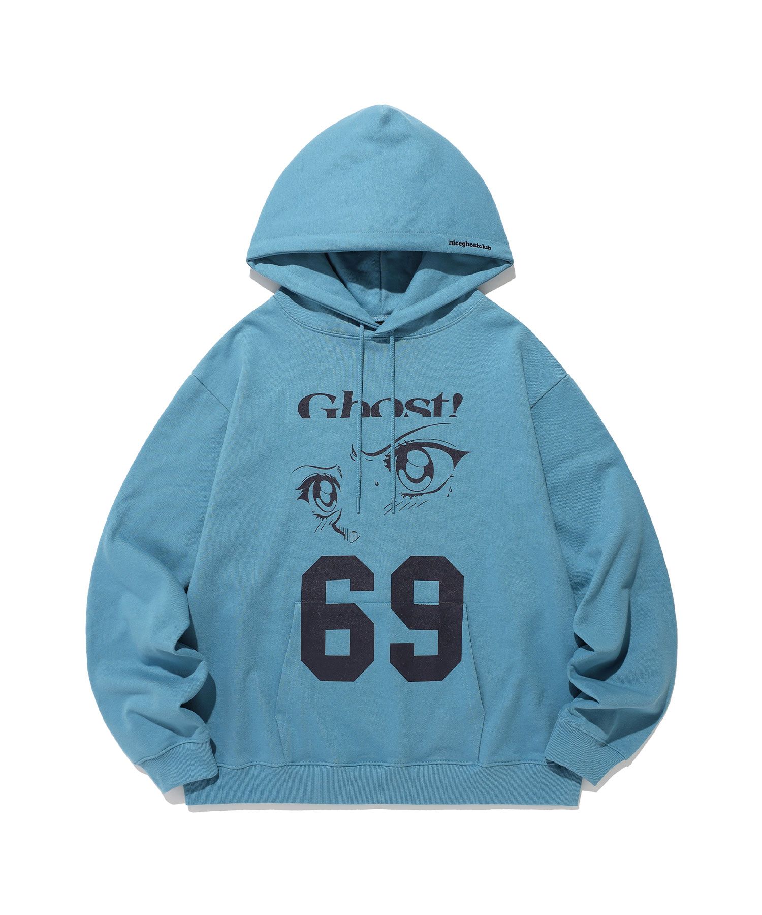 ★Nice Ghost Club★NEW COLLEGE HOODIE new college hoodie[black] - niceghostclub