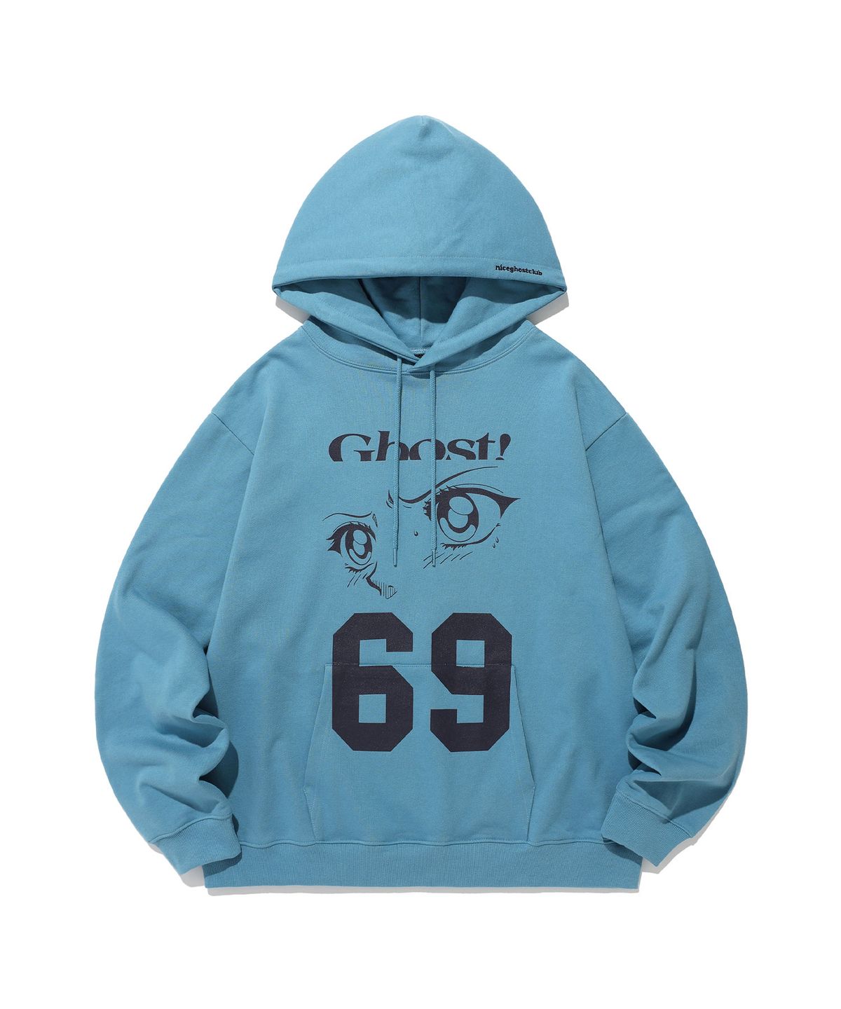 나이스고스트클럽(NICEGHOSTCLUB) NEW COLLEGE HOODIE_BLUE(NG2ESUM404A)