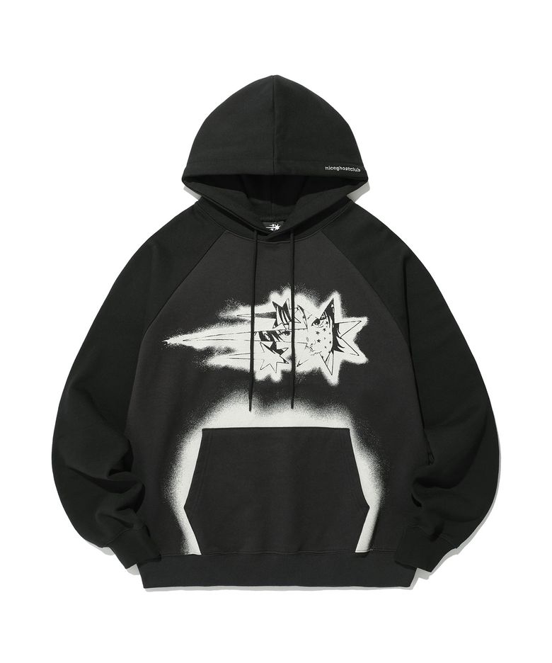 SPRAY ANIME HOODIE_CHARCOAL(NG2ESUM413A)